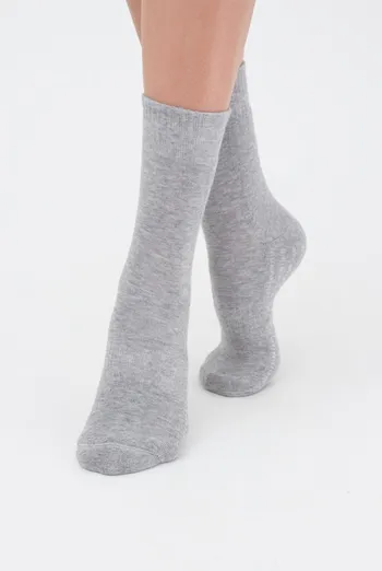 Шкарпетки жіночі спортивні Ws3 terry sport 006 Giulia (light grey melange)
