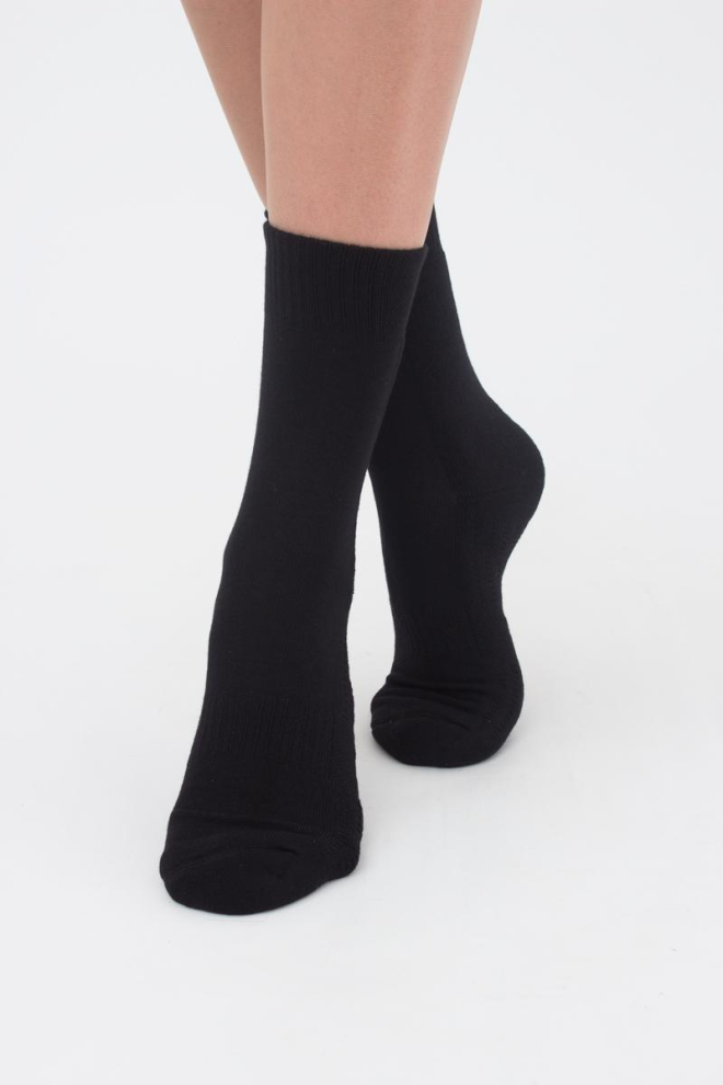 Шкарпетки жіночі спортивні Ws3 terry sport 006 Giulia (black)