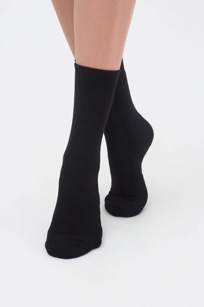 Шкарпетки жіночі спортивні Ws3 terry sport 006 Giulia (black)