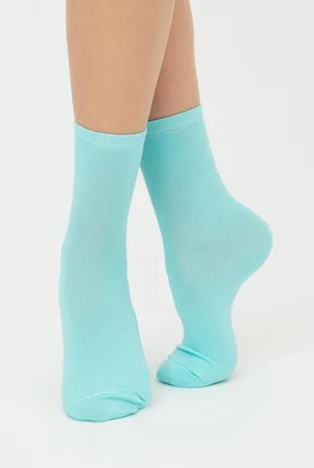 Шкарпетки жіночі класичні WSL color Giulia (light mint), зелений Шкарпетки жіночі класичні WSL color Giulia (light mint), зелений