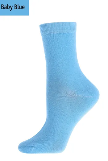 Шкарпетки жіночі класичні WSL color Giulia (baby blue) Шкарпетки жіночі класичні WSL color Giulia (baby blue)