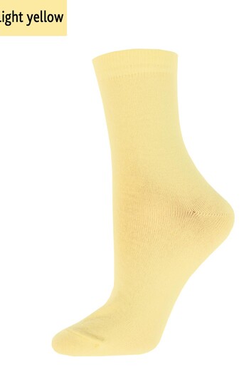 Шкарпетки жіночі класичні WSL color Giulia (light yellow) Шкарпетки жіночі класичні WSL color Giulia (light yellow)