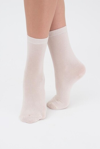 Шкарпетки жіночі класичні WSL color Giulia (panna) Шкарпетки жіночі класичні WSL color Giulia (panna)