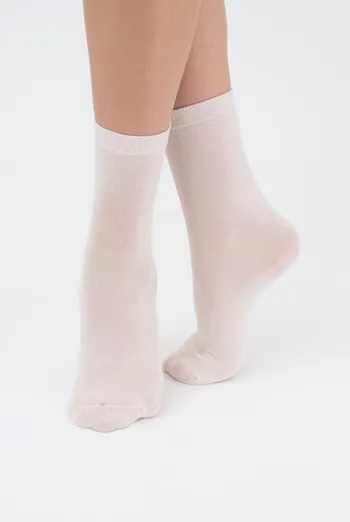 Шкарпетки жіночі класичні WSL color Giulia (panna) Шкарпетки жіночі класичні WSL color Giulia (panna)