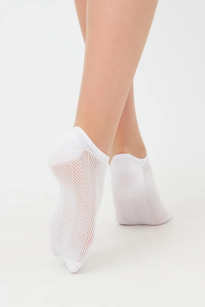 Шкарпетки жіночі невидимі спортивні WS0 air pa 002 Giulia (bianco)