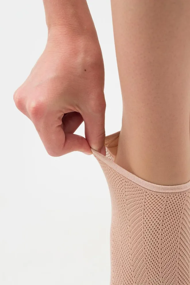 Шкарпетки жіночі невидимі спортивні WS0 air pa 002 Giulia (nude)