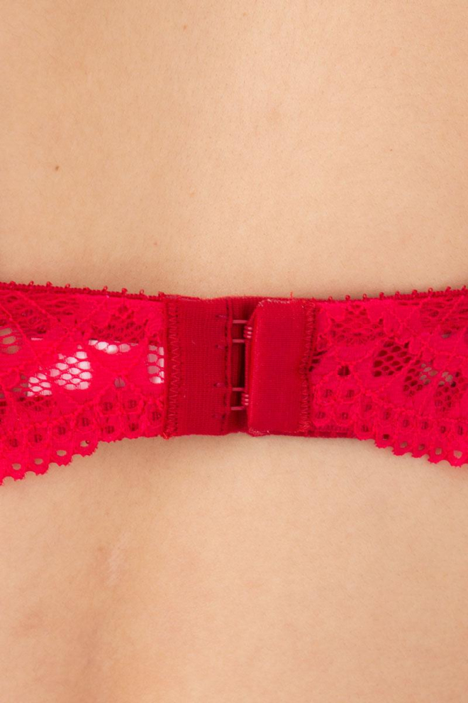 Бюстгальтер с формованными чашками Xmas lace 1142/72 Giulia (red) Бюстгальтер с формованными чашками Xmas lace 1142/72 Giulia (red)