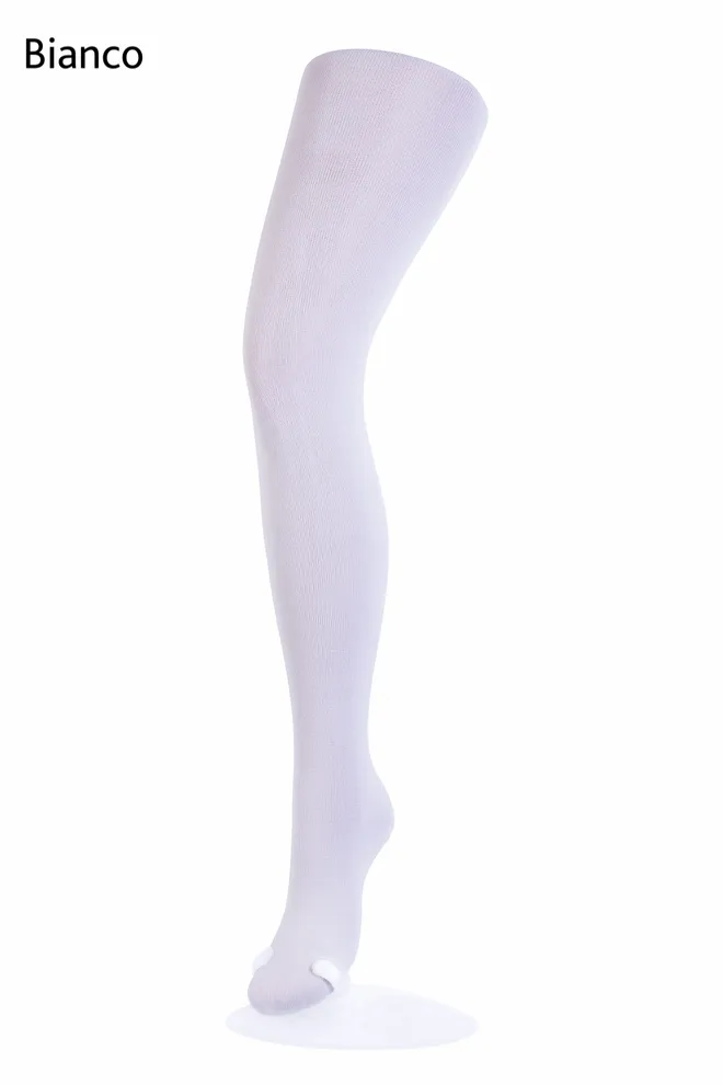 Дитячі однотонні колготки з мікрофібри Betty 80 den Giulia (bianco)