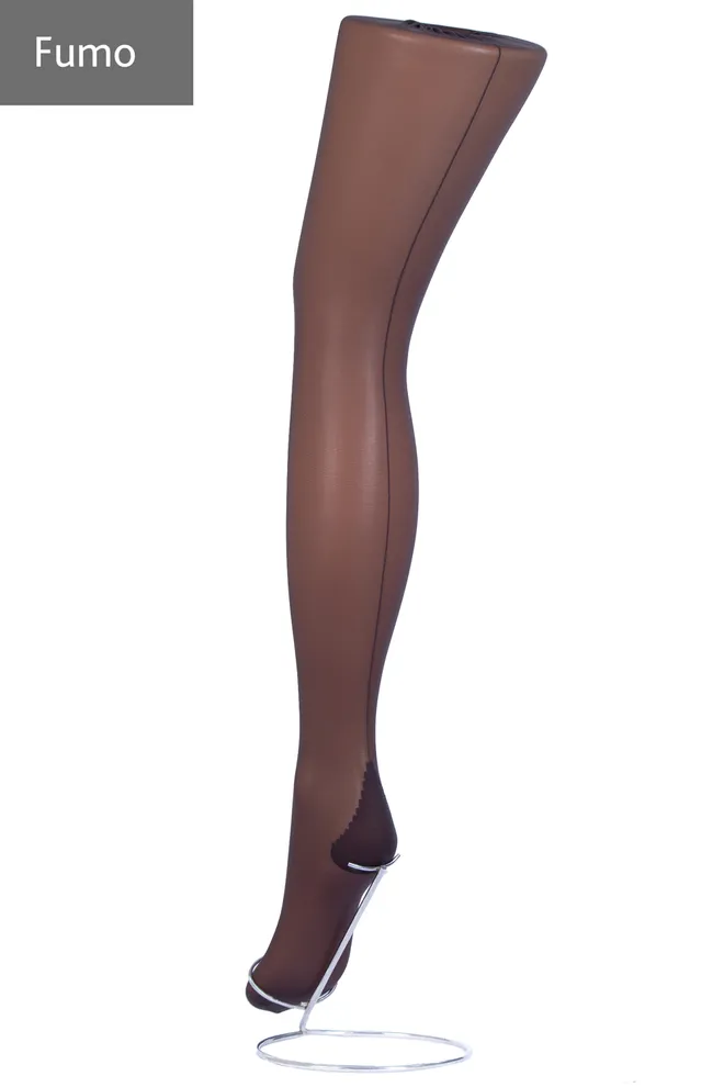 Колготки зі швом Chic bikini 20 den Giulia (fumo)