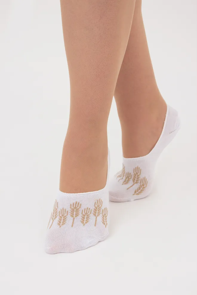 Бавовняні жіночі підслідники WF1 UKR 2404 Giulia (white), білий