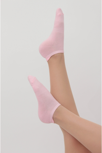 Жіночі спортивні шкарпетки WS1 SUMMER SPORT 001 Giulia (pearl) рожеві Жіночі спортивні шкарпетки WS1 SUMMER SPORT 001 Giulia (pearl) рожеві