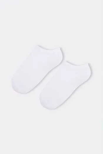 Чоловічі короткі шкарпетки з бамбука MS1 BAMBOO Giulia (white), білий