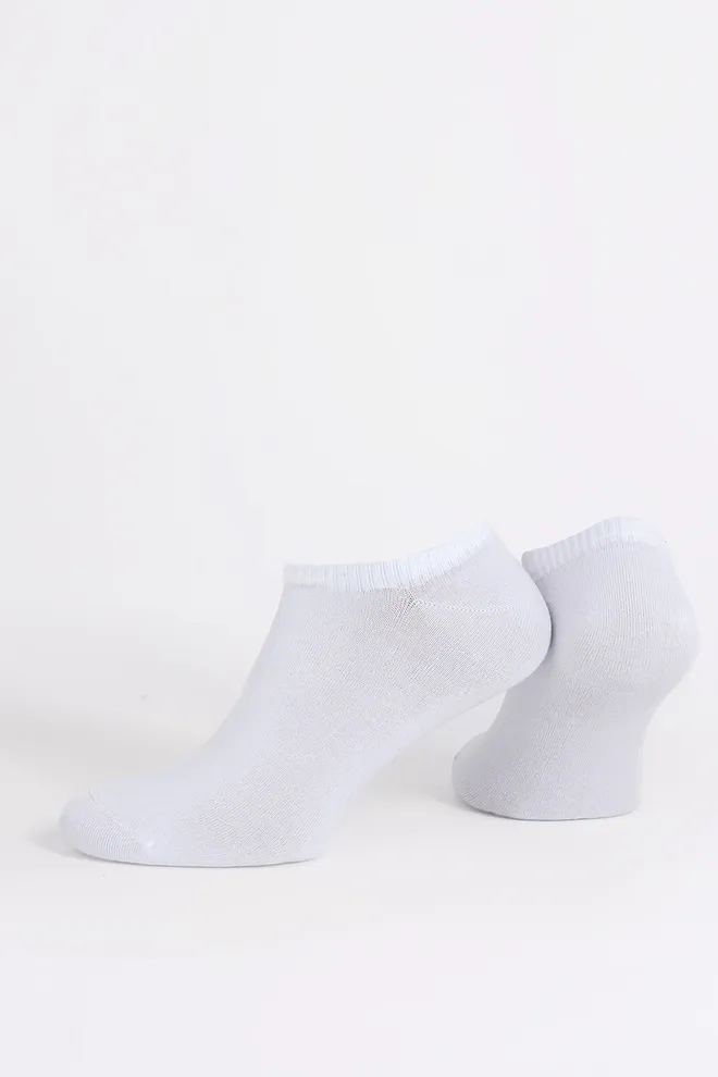 Чоловічі короткі шкарпетки з бамбука MS1 BAMBOO Giulia (white), білий