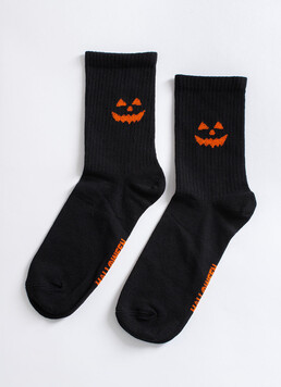 Мужские носки с улыбкой на Хэллоуин MS3 HALLOWEEN STRONG 2501 Giulia (black), черный