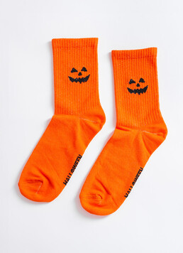Мужские носки с улыбкой на Хэллоуин MS3 HALLOWEEN STRONG 2501 Giulia (orange), оранжевый
