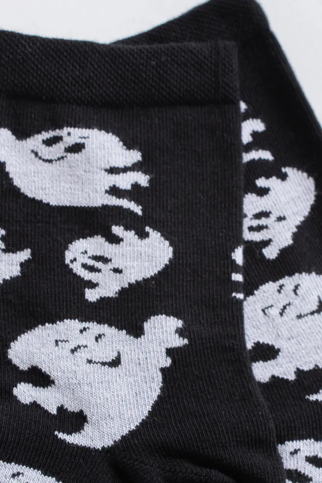 Дитячі шкарпетки з привидами KS3 HALLOWEEN 2505 Giulia (black), чорний