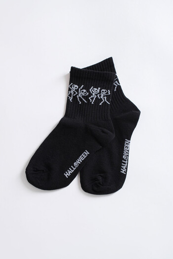Дитячі шкарпетки з скелетами KS3 HALLOWEEN STRONG 2502 Giulia (black), чорний Дитячі шкарпетки з скелетами KS3 HALLOWEEN STRONG 2502 Giulia (black), чорний