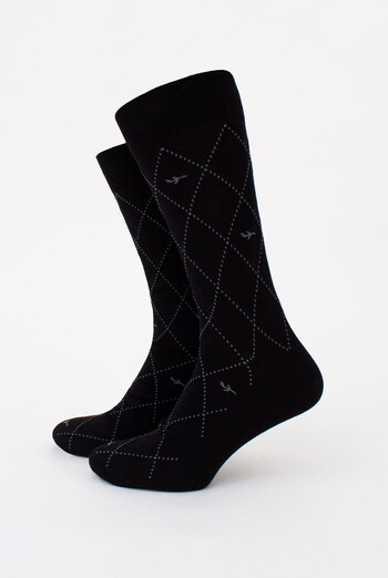 Классические мужские носки MS3C/Sl-302 (ELEGANT 302 calzino) Giulia (nero), черный Классические мужские носки MS3C/Sl-302 (ELEGANT 302 calzino) Giulia (nero), черный