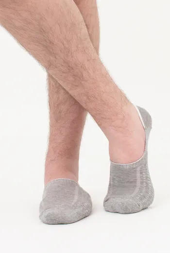 Шкарпетки слідки чоловічі Footies-mft 01 Giulia (light grey melange)