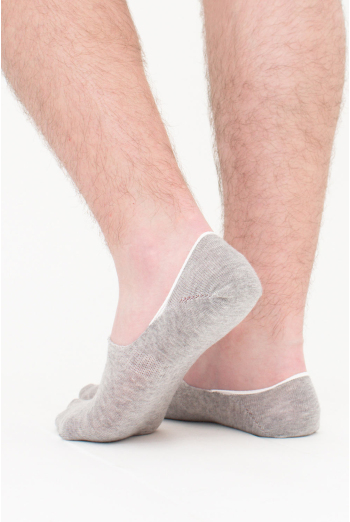 Носки следки мужские Mf1 classic Giulia (light grey melange) Носки следки мужские Mf1 classic Giulia (light grey melange)