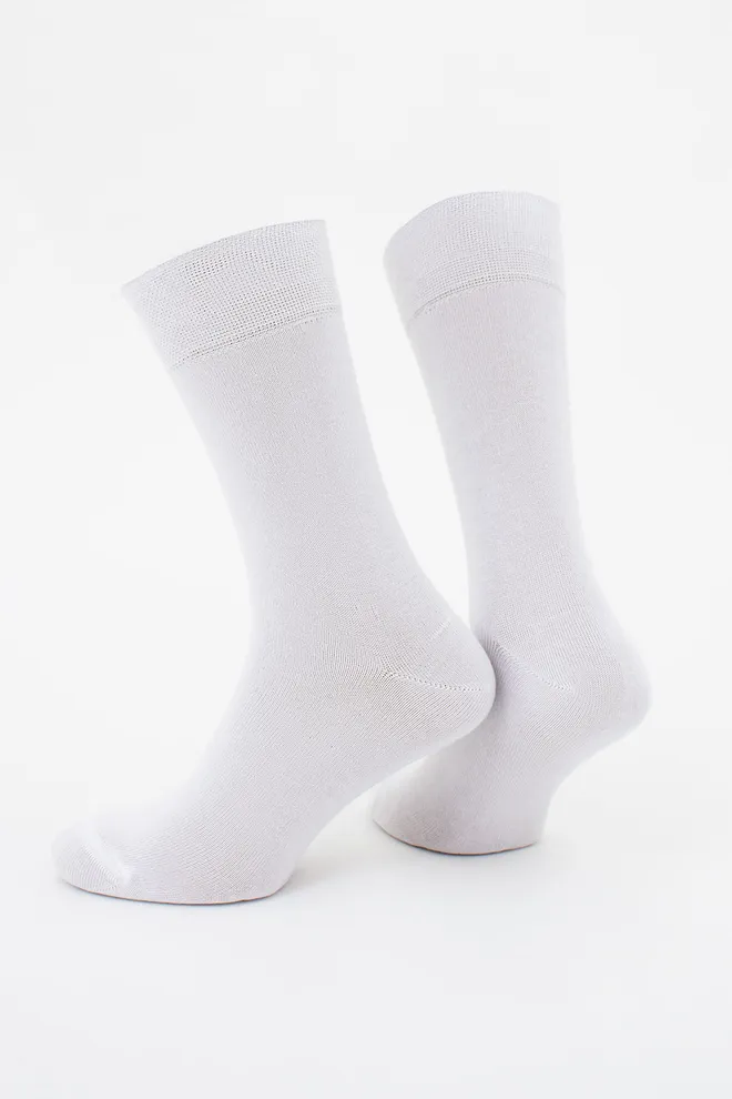 Шкарпетки чоловічі класичні MS3 SOFT PREMIUM CLASSIC (Ms3c/sl-cl) Giulia (white), білий