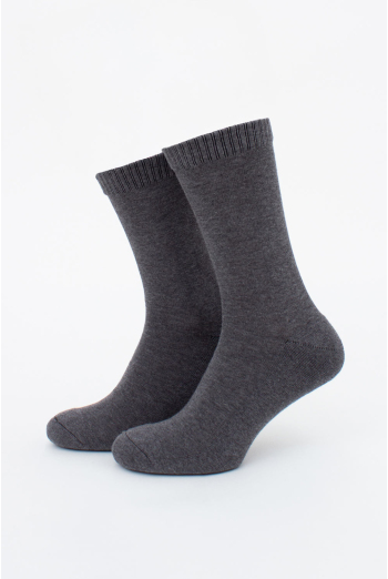 Носки мужские классические теплые MS3 TERRY CLASSIC 003 Giulia (dark grey melange), серый Носки мужские классические теплые MS3 TERRY CLASSIC 003 Giulia (dark grey melange), серый