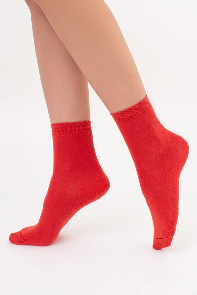 Шкарпетки жіночі класичні Ws3 classic Giulia 2 пари (khaki/ceramite), зелений/помаранчевий