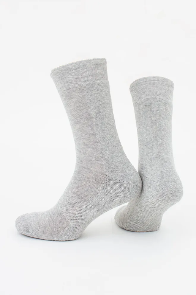 Шкарпетки чоловічі спортивні MS3 TERRY SPORT 006 Giulia (silver melange), сірий