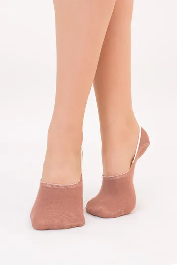 Носки следки женские WF1 CLASSIC [WFC/Sk-cl] Giulia (mocha mousse), коричневый