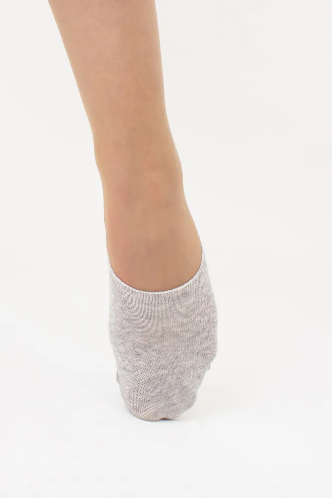 Шкарпетки слідки жіночі WF1 CLASSIC [WFC/Sk-cl] Giulia (silver melange), сірий
