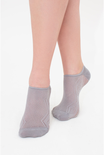 Носки женские классические ажурные WS0 AIR PA 004 Giulia (griffin), серый Носки женские классические ажурные WS0 AIR PA 004 Giulia (griffin), серый