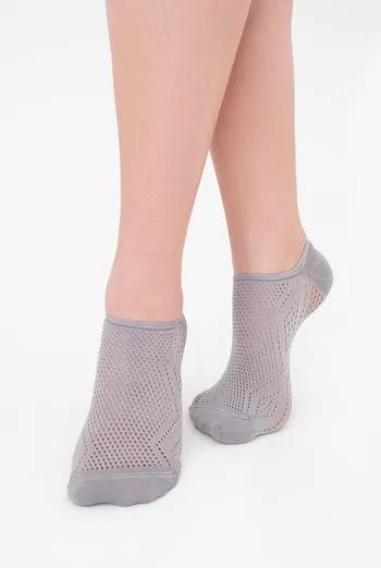 Носки женские классические ажурные WS0 AIR PA 004 Giulia (griffin), серый Носки женские классические ажурные WS0 AIR PA 004 Giulia (griffin), серый