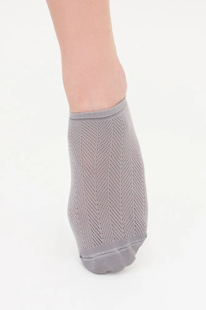 Шкарпетки жіночі невидимі спортивні WS0 AIR PA 002 Giulia (griffin), сірий