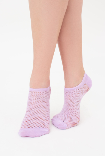 Носки женские невидимые c ажурным рисунком спортивные WS1 AIR PA 002 Giulia (orchid bloom), фиолетовый Носки женские невидимые c ажурным рисунком спортивные WS1 AIR PA 002 Giulia (orchid bloom), фиолетовый