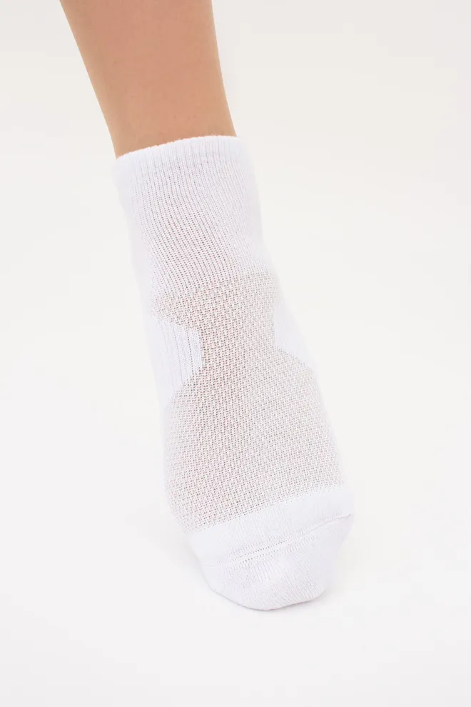 УНІСЕКС трекінгові шкарпетки US1 SHORT TREKKING Giulia (white), білий