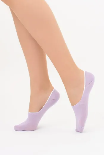 Шкарпетки слідки жіночі WF1 CLASSIC [WFC/Sk-cl] Giulia (lilac), фіолетовий