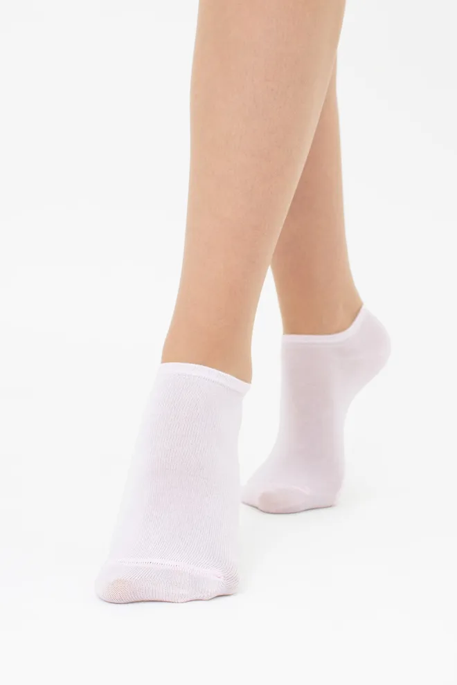 Шкарпетки жіночі короткі 2 пари WS1 CLASSIC Giulia (blushing bride/light yellow), рожевий/жовтий