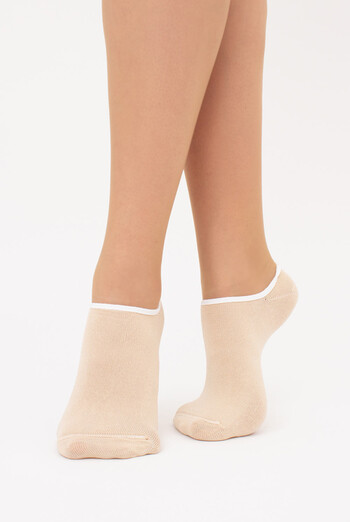 Женские носки следки WS0 CLASSIC Giulia (sand), бежевый Женские носки следки WS0 CLASSIC Giulia (sand), бежевый