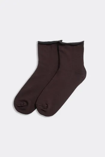 Жіночі шкарпетки класичні без резинки WS2 CLASSIC FREE Giulia (chocolate), коричневий Жіночі шкарпетки класичні без резинки WS2 CLASSIC FREE Giulia (chocolate), коричневий