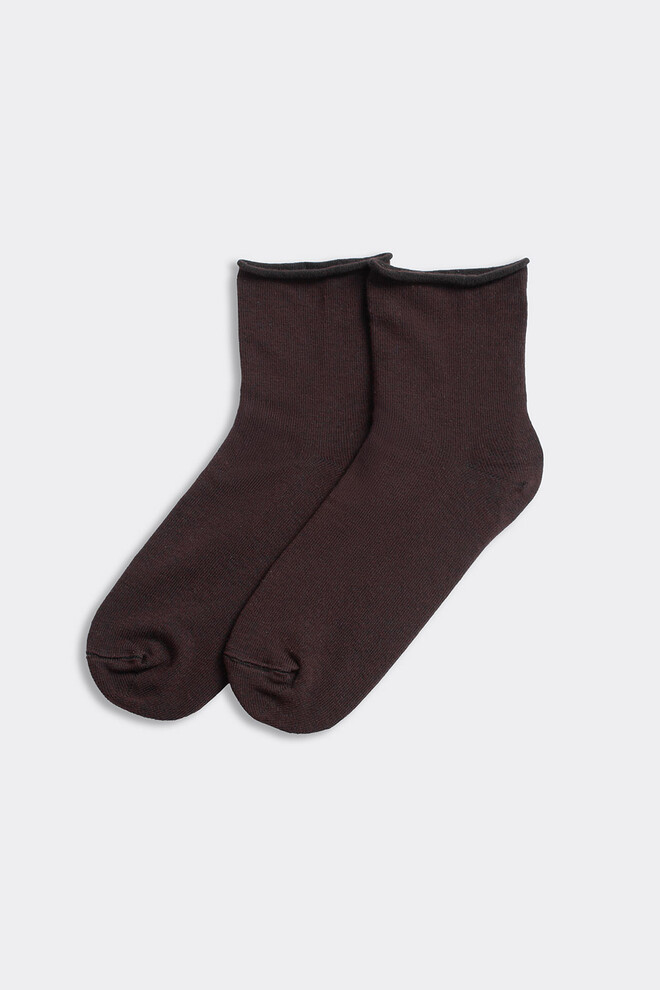 Женские носки классические без резинки WS2 CLASSIC FREE Giulia (chocolate), коричневый