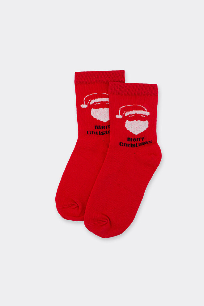 Жіночі шкарпетки новорічні WS3 NEW YEAR 2603 Giulia (red), червоний