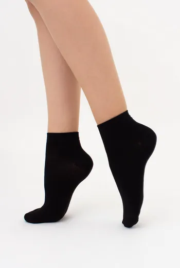 Жіночі шкарпетки з бамбука WS2 BAMBOO Giulia (black), чорний