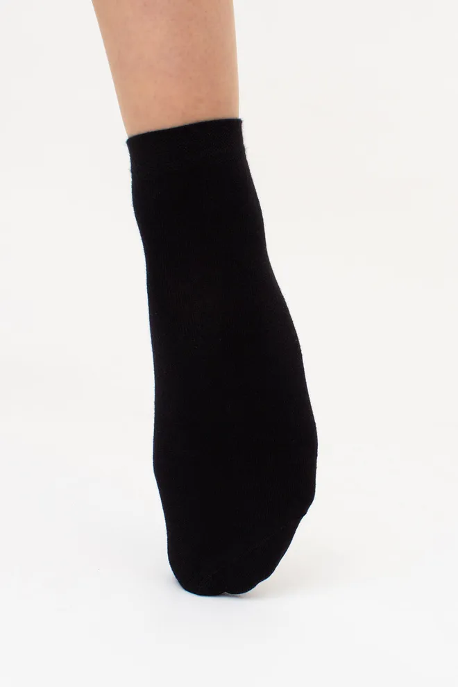 Жіночі шкарпетки з бамбука WS2 BAMBOO Giulia (black), чорний