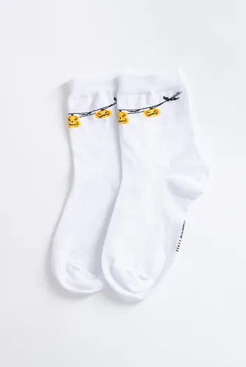 Женские носки с рисунком WS3 HALLOWEEN 2506 Giulia (white), белый Женские носки с рисунком WS3 HALLOWEEN 2506 Giulia (white), белый