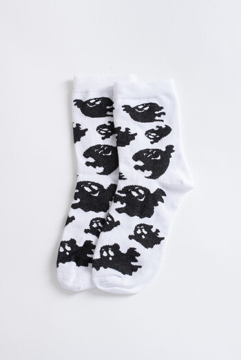 Женские носки с привидениями WS3 HALLOWEEN 2505 Giulia (white), белый Женские носки с привидениями WS3 HALLOWEEN 2505 Giulia (white), белый