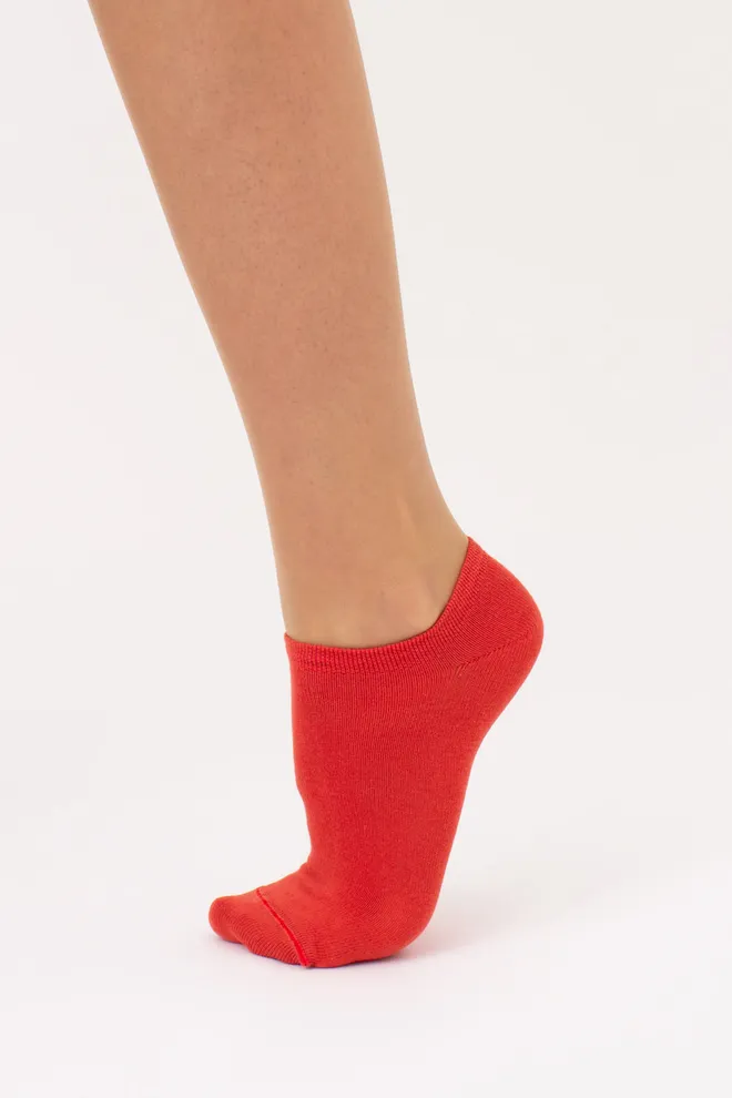 Шкарпетки жіночі короткі Ws1 classic Giulia 2 пари (khaki/ceramite), зелений/помаранчевий