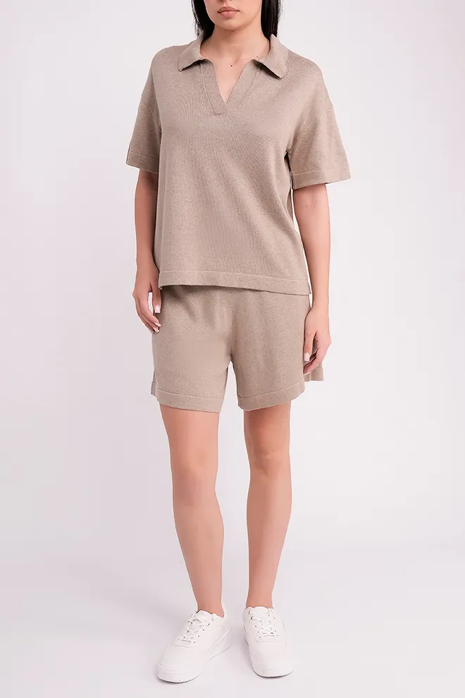 Шорты трикотажные FREYJA CTN 4218/230 Giulia (light brown), коричневый