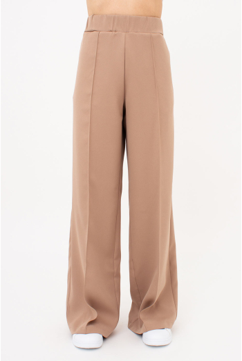 Брюки широкие со стрелками SILENT GRACE 4324/200 Giulia (sand), бежевый Брюки широкие со стрелками SILENT GRACE 4324/200 Giulia (sand), бежевый