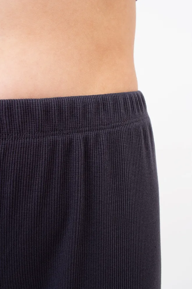 Штани жіночі в рубчик RIB 4307/010 Giulia (graphite), сірий