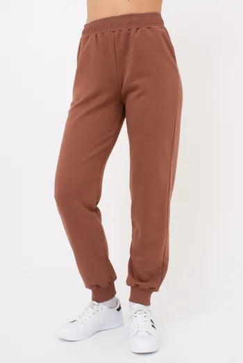 Спортивные штаны-джоггеры STREET STYLE 4330/160 Giulia (cappuccino), коричневый Спортивные штаны-джоггеры STREET STYLE 4330/160 Giulia (cappuccino), коричневый